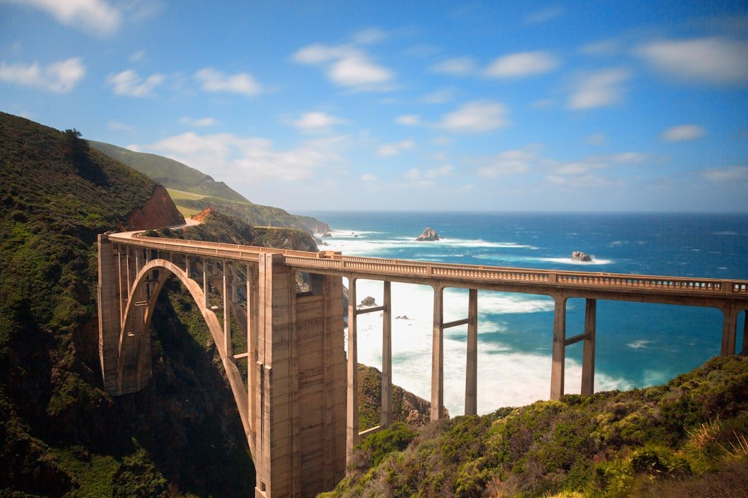 Bixby Creek Bridge on Big Sur coastline