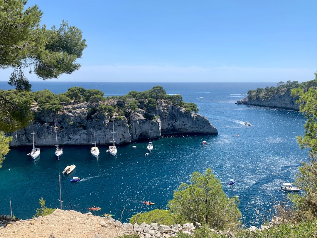 Cassis calanques limestone cliffs and turquoise coves