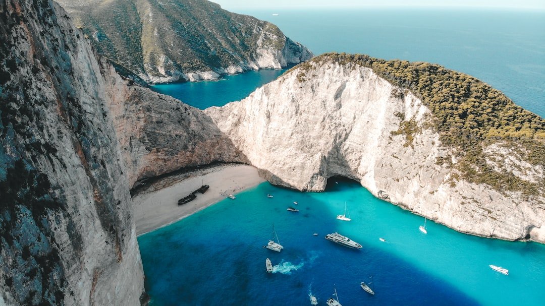 Navagio Beach shipwreck cove