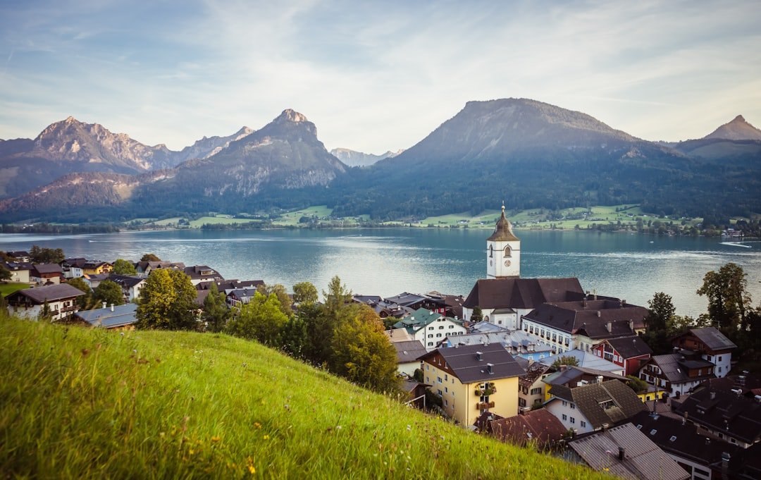 St Wolfgang lakeside town on Wolfgangsee