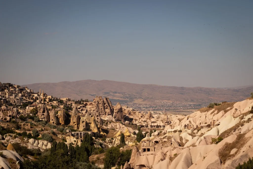 Discover Cappadocia's unique rock formations and ancient landscapes in Ürgüp, Türkiye.